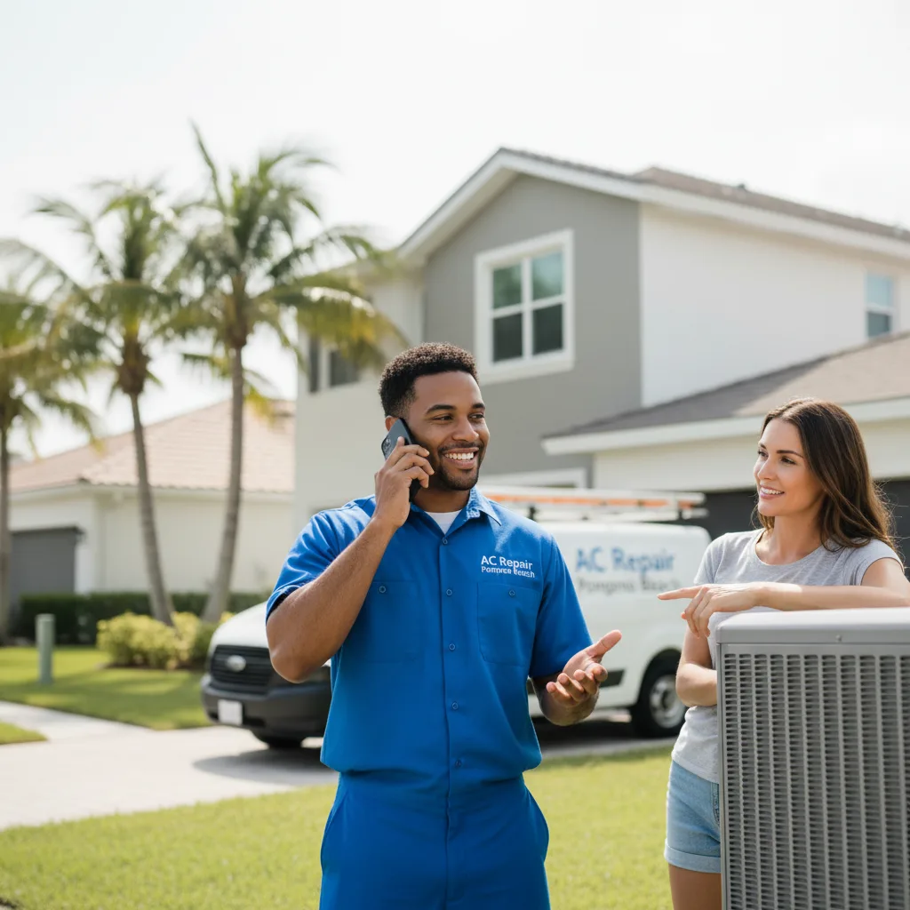 AC Repair Pompano Beach customer support in Hazel Crest